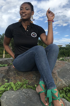 Polo Classique Martinique Femme Noir