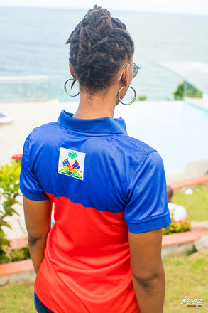 Polo Haïti  Femme Bi-Color