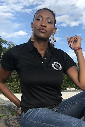 Polo Classique Martinique Femme Noir