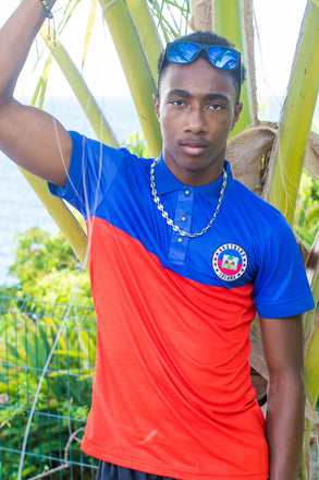 Polo Haïti  Homme Bi-Color
