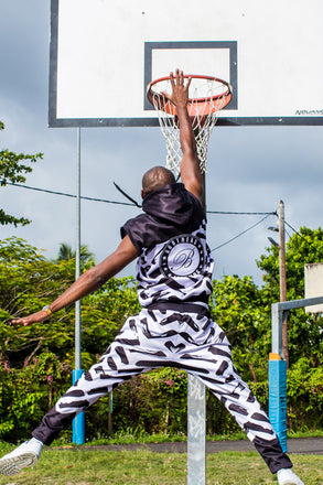 Ensemble jogging Brothers Islands noir et blanc